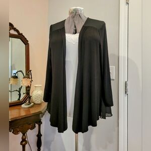 NWT 1X Sheer Shouler/Trim Blk Jacket